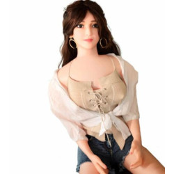 Realistic Love Dolls 155cm Rubber Woman Sit & Stand Inflatable Sex Doll For Men