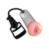 Penis Pump with Pussy Enlargement Device