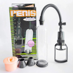 Penis Pump with Pussy Enlargement Device