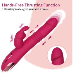 Buy Automatic Up-Down Thrusting Rabbit Vibrator Sex Toy in Bikaner