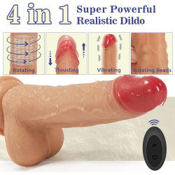 Premium Automatic Up-Down Rotating Dildo Vibrator in India