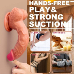Shop Dual Layer Silicone Dildo for Women Sex Toy in Vadodara