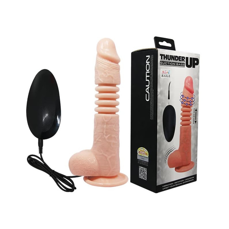 Thunder Up and Down Realistic THRUSTING Dildo Sex Toy In Raiganj