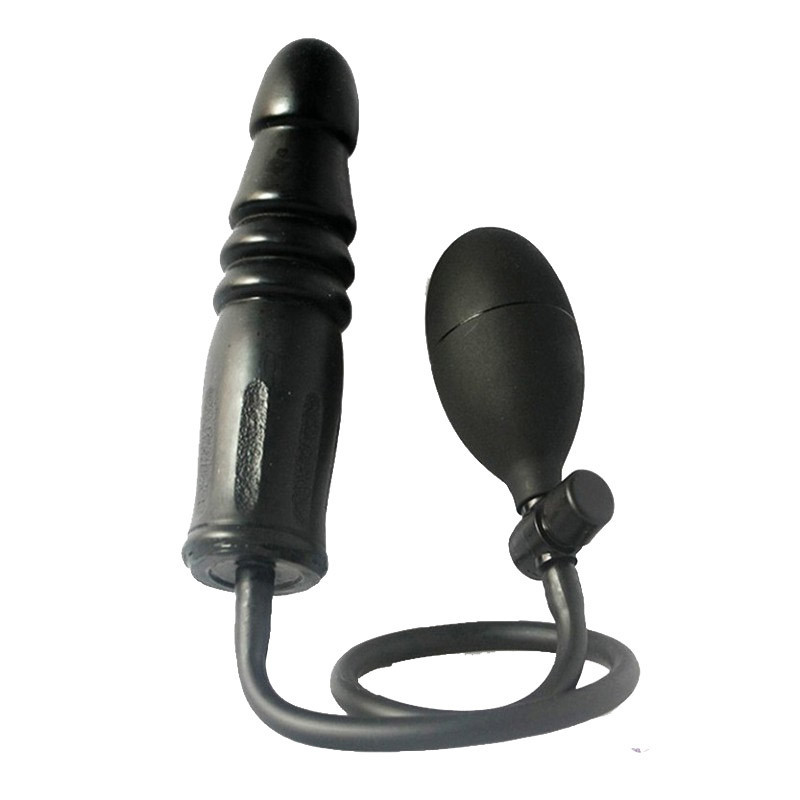 Huge Inflatable Realistic Dildo Non Vibrator Anal Plug Adult Sex Toys For Women