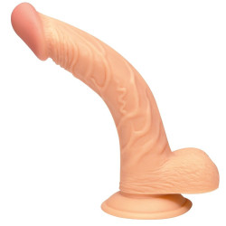 BUY 8 INCH DILDO CURVE FULL SILICONE SEX TOYS IN TIRUPPUR