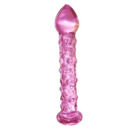 Shop Dotted Purple Glass Dildo Sex Toys In Chitradurga