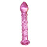 Shop Dotted Purple Glass Dildo Sex Toys In Chitradurga