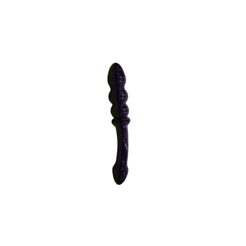 Shop Dual Pleasure Black Glass Dildo Sex Toys In Bagalkote