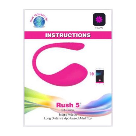 BUY ORGINAL LOVESENSE RUSH WIRELESS MOBILE APP VIBRATOR IN INDIA