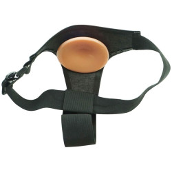 10 Inch Harness Strap on Cock Realistic Flesh Large Dildo Flexible Penis with Powerful Suction Cup for Lesbian Couples