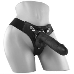 Black Hollow Strap On Penis Dildo For Men Sex Toys In MadhyaPradesh