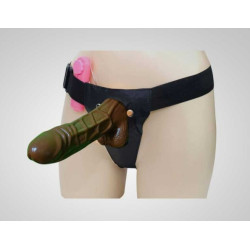 Buy Chocolate Hollow Strapon Vibration Sex Toys In Uttarakhand