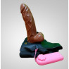 Buy Chocolate Hollow Strapon Vibration Sex Toys In Uttarakhand