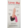 Love Me Hollow Strap On Dildo With Vibration