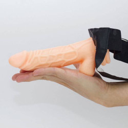 Love Me Hollow Strap On Dildo With Vibration