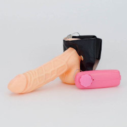 Love Me Hollow Strap On Dildo With Vibration