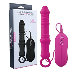 10 Mode Prostate Anal Vibrator Cannon Butt Plug