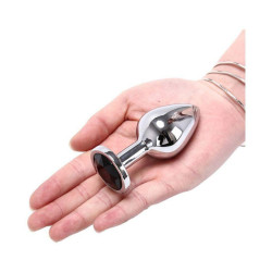 Buy Diamond Metal Anal Butt Plug Sex Toys In Sirsa