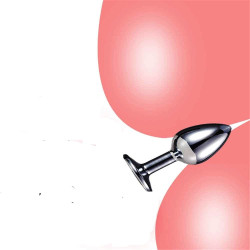 Buy Diamond Metal Anal Butt Plug Sex Toys In Sirsa