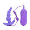 VIBRATING ANAL PLUG BEADS PROSTATE MASSAGER