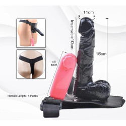 Buy 6 Inch Black Strap On Dildo Full Silicone Sex Toys In Gandhidham